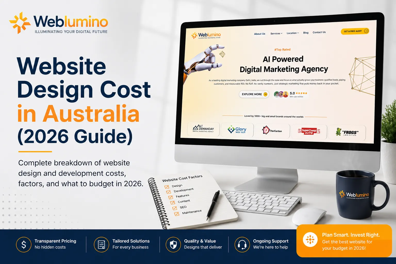 Website Design Cost in Australia: 2026 Pricing Guide