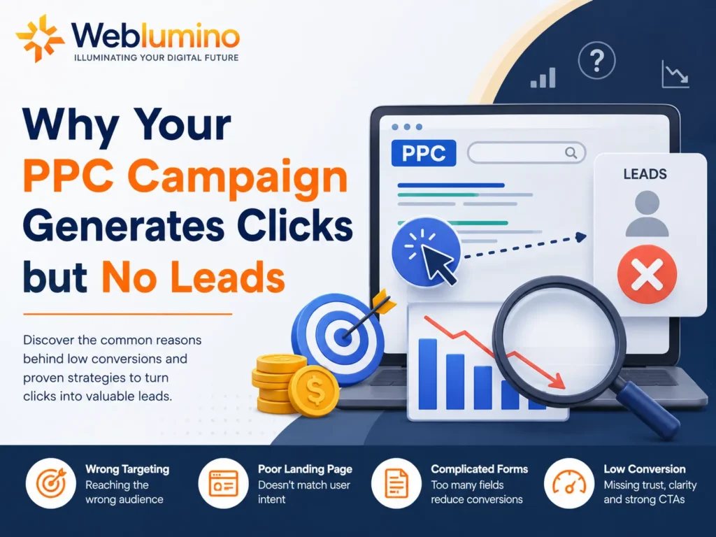 PPC Campaign Gets Clicks but No Leads? Here's Why & How to Fix It