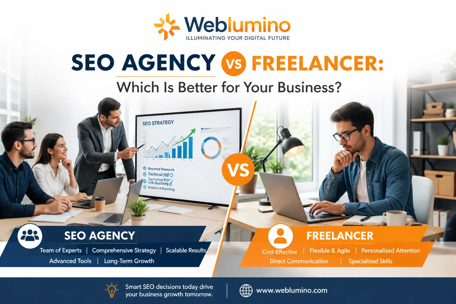 SEO Agency vs Freelancer: Which Is Better for Your Business?
